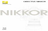 Catalog Obiective Nikkor