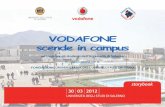 Vodafone scende in campus