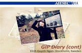 GIP Diary (cont) - Quynh Ngan (Sweden)