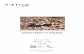 Torrefaction of biomass