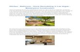 Kitchen | Bathroom |Home Remodeling in Las Vegas - Masterpiece Construction