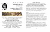 Brotherhood of Blessed Gérard - Rundbrief 2002