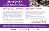 Tilburg culinair 2014 sponsormogelijkheden