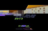 Bilan d'activité 2013 Espacil / Inicial