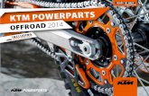 KTM PowerParts Offroad MY 2014 Catalogue English / Español