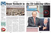 Neuer Verdacht in der EU-Lobbying-Affäre