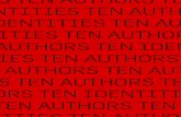 Ten Identities Ten Authors