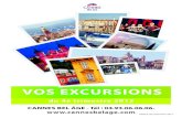 Cannes Bel Age - Excursions 4e Trimestre 2012