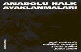 Anadolu Halk Ayaklanmaları (Şeyh Bedrettin, Börklüce Mustafa, Torlak Kemal, Baba İshak)