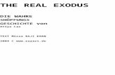 the real EXODUS /WAHRE SCHÖPFUNG