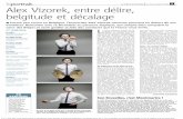 Alex Vizorek, entre délire, belgitude et décalage - La Tribune de Bruxelles (janvier 2010)