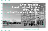 De stad, het station en het stationsplein