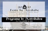 Programa da Festa da Arribada Baiona 2012