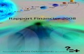 Rapport Financier 2008