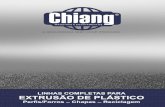 Chiang Máquinas | PLÁSTICO | Catálogo Linhas Completas para Extrusão de Plástico