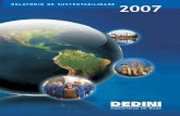Relatório de Sustentabilidade 2007 - Dedini