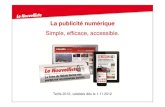 Tarifs numériques dès novembre 2012 lenouvelliste.ch