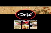 Carta SAIKO - Gourmet - Fusión - Sushi - Bar