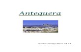 Trabajo sobre Antequera (Málaga)