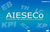 AIESEC diccionario