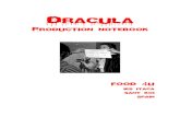 DRACULA - PRODUCTION NOTEBOOK