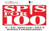 SPIS for 100 . Komplett 2013