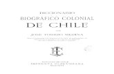 Diccionario Biográfico Colonial de Chile