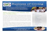 IMHO Business of Giving