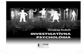 Investigativna psychologia - obsah