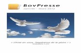 Bov'Presse Janvier 2012