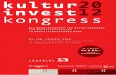 Programmheft KulturInvest 2012