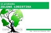 Prednáška zelená logistika