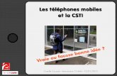 Les mobiles et la CSTI : vraie ou fausse bonne idée ?
