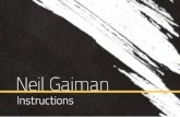 Neil Gaiman- Instructions