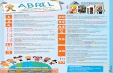 Agenda Programas y Servicios Comfacauca - Abril 2014