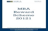 MRA Rewards Guide 2012