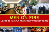 Men on fire with God's love