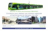 Le nouveau tramway à Montréal