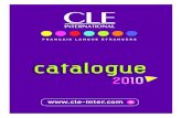 Catalogue CLE International 2010