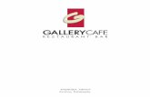 Gallery Cafe Menu