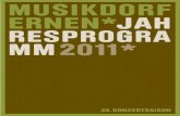 Musikdorf Ernen | Jahresprogramm 2011