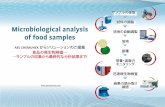Microbiological analysis of food samples