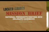 Npm 2013 Delegate Handbook
