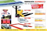 Waagen - Schmitt Produktkatalog Wägetechnik für Handel und Industrie