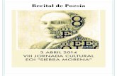 Recital de poesía 2014 - EOI Sierra Morena