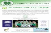 Spring Team News - N.1 - 2012