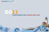 2011 Irakurtzeko uda = 2011 un verano para leer
