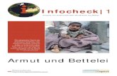 Infocheck: Armut und Bettelei