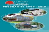 Programme La Pairelle 2009-2010