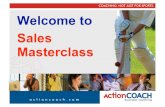 Sales masterclass